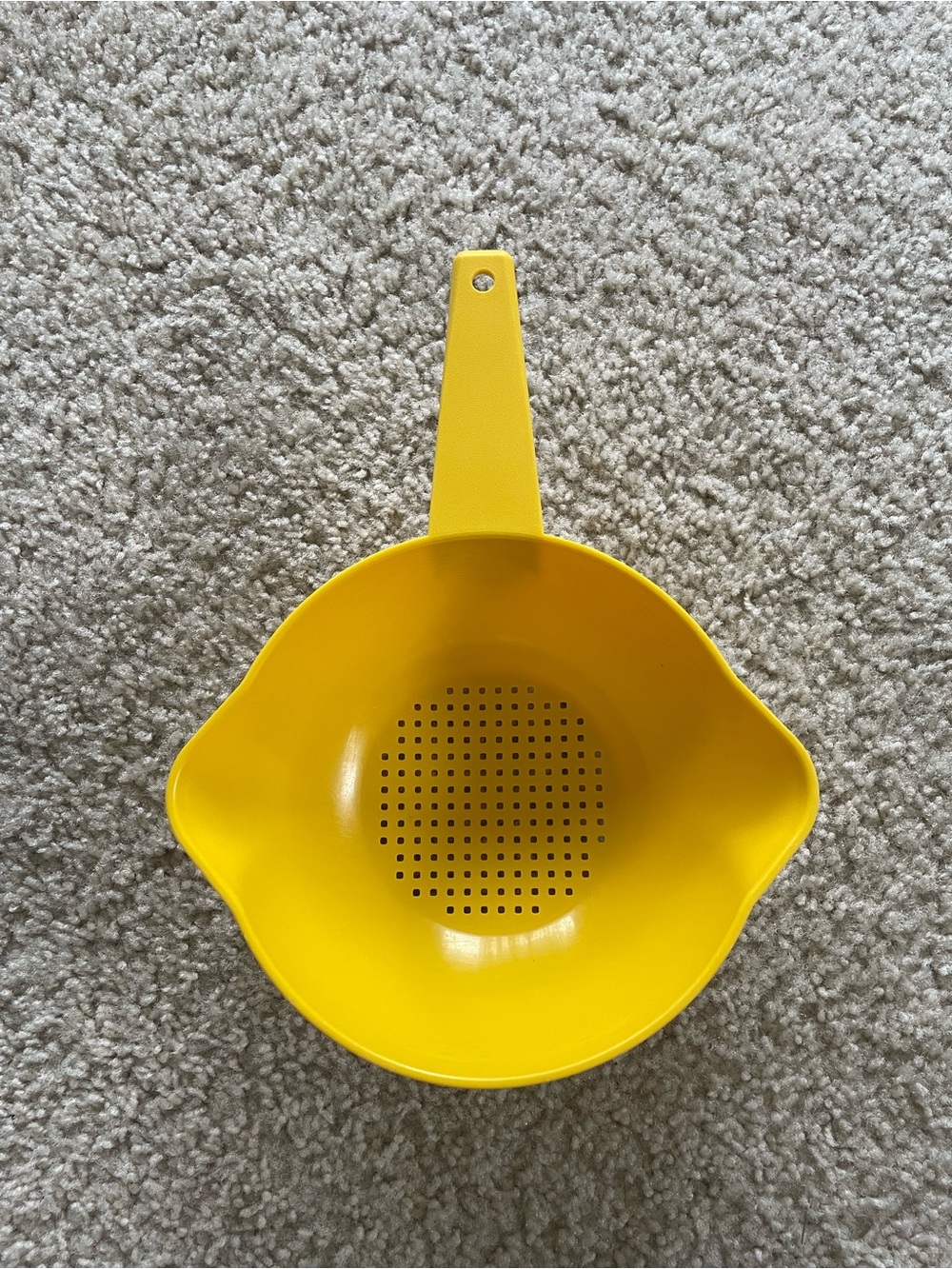 Tupperware Yellow Strainer